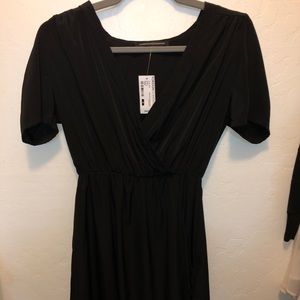 Black Short Sleeve Dress
